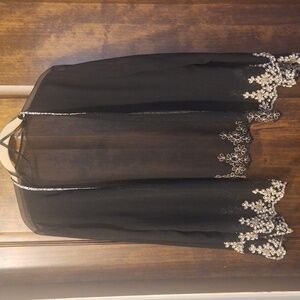 Beautiful sheer beaded top